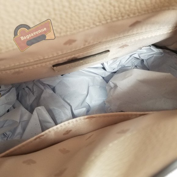 Leila Colorblock Warm Beige Backpack Kate Spade - Picture 3 of 15